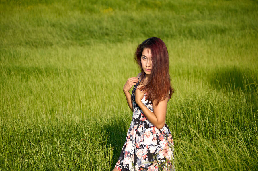 photographer BigrPicture portraiture  photo with Mariam Kazmi