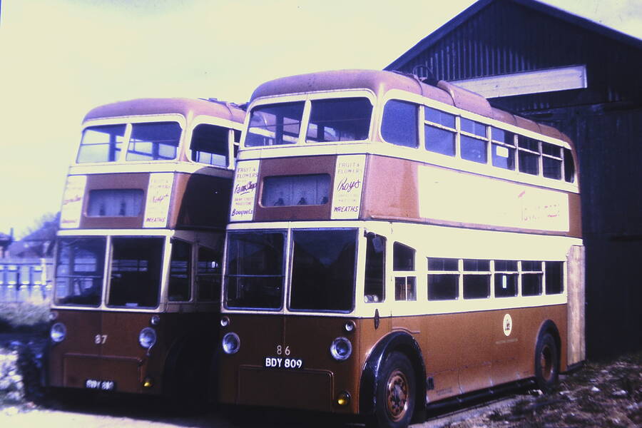 photographer Myddleton transport  photo taken at Loose old tram depot