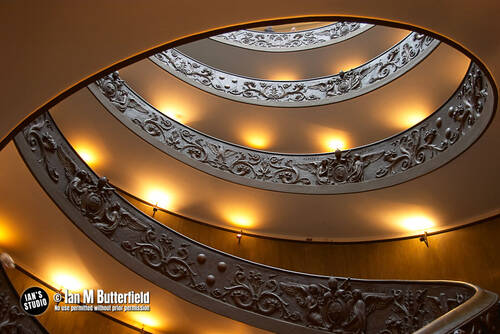 photographer ianbutty architecture modelling photo taken at Vatican museum