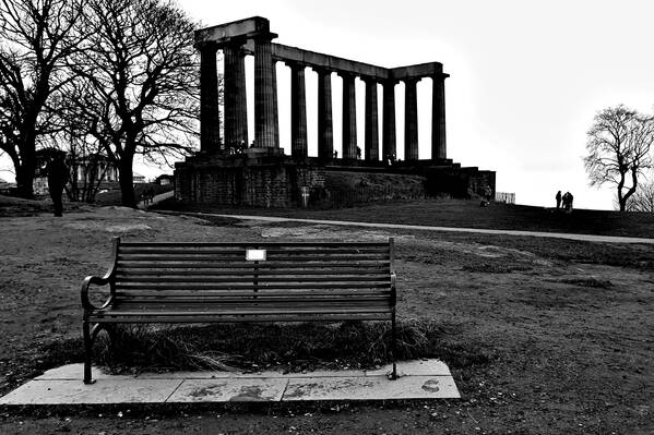 photographer Bitten by the Bug architecture  photo. the monument in this image is the scottish national monument also known as scotlands shame  it was planned as a memorial for the scots killed during the napoleonic wars and was intended to be a fullsized repl