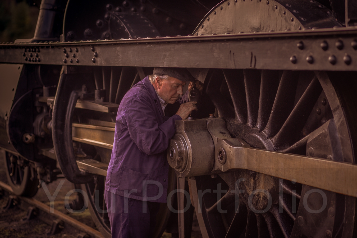 photographer Dafydd performance  photo taken at Didcot railway museum