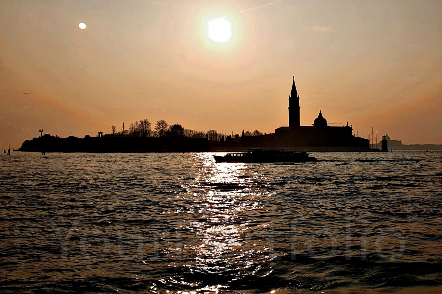 photographer Bitten by the Bug uncategorized  photo. view from the riva degli schiavoni looking out to san giorgio maggiore.
